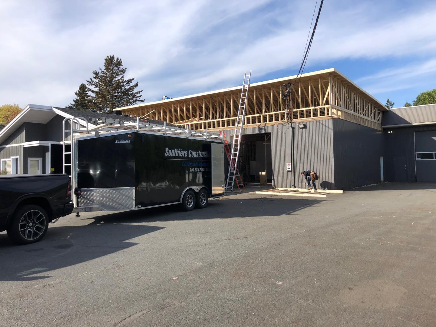 Toiture en acier – Sorel-Tracy